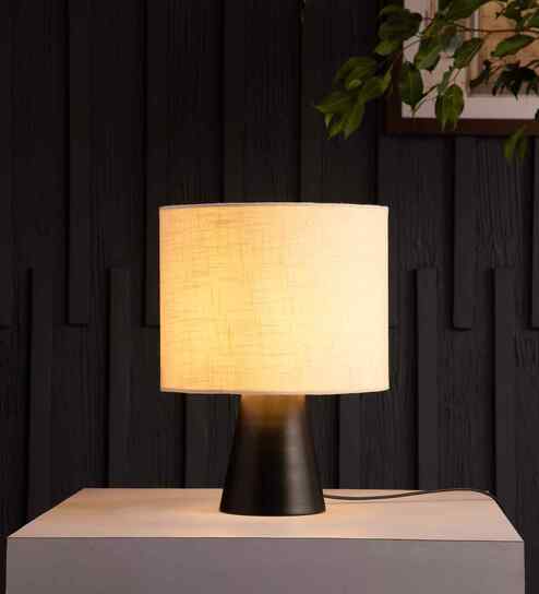 Nordic Durm Beige Table Lamp By Shoppeefry