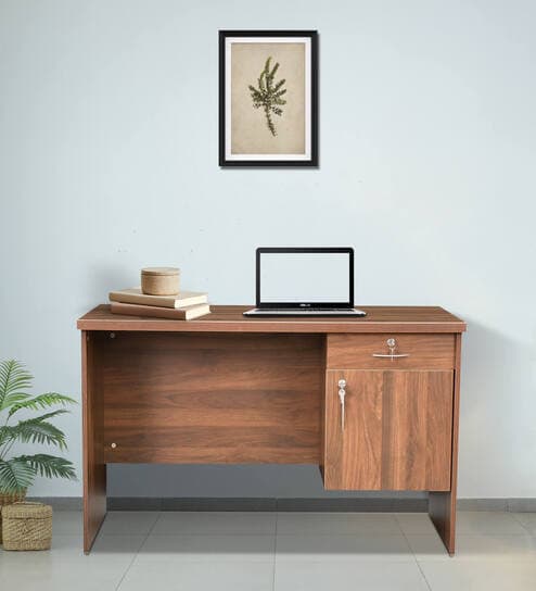 Nova Writing Table in Brown Finish