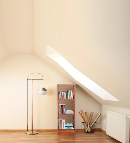 Zenith Bookshelf in Columbian Walnut Finish