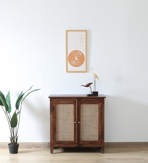 Noyes Solid Wood Cabinet In Tubbaq Finish