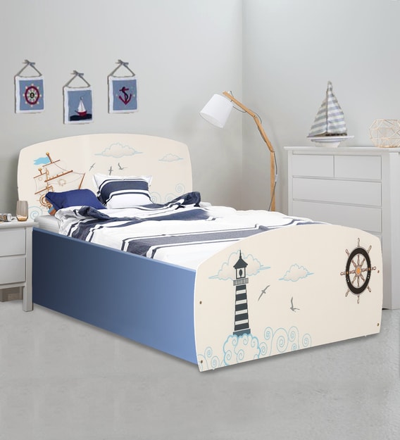 kids single beds with storage