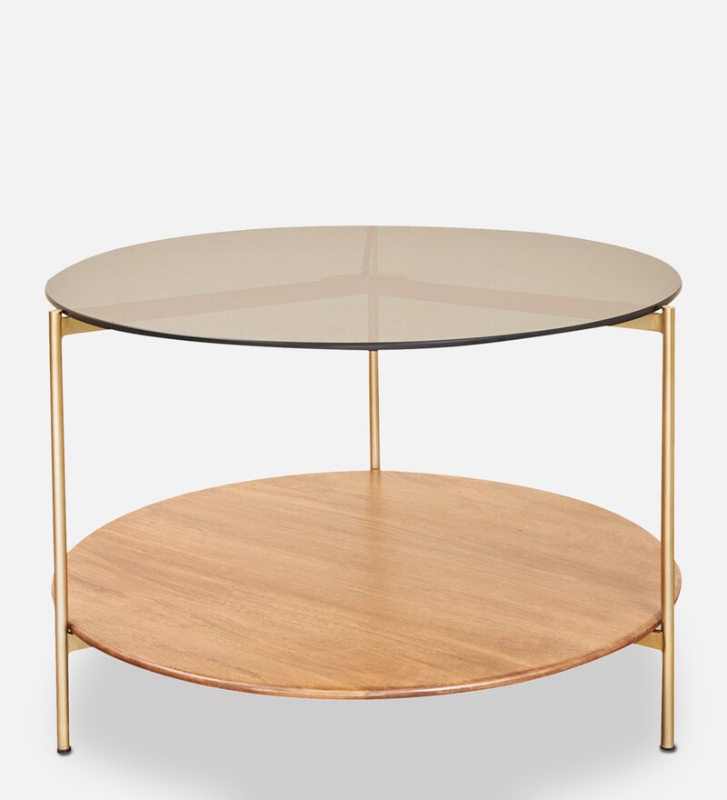 Buy Noir Coffee Table In Walnut Finish By Home Centre Online Round