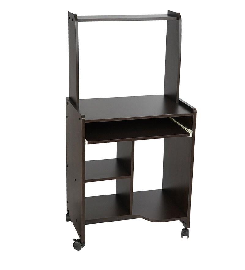 Buy Nork Computer Table in Wenge Finish by @home Online - Computer ...