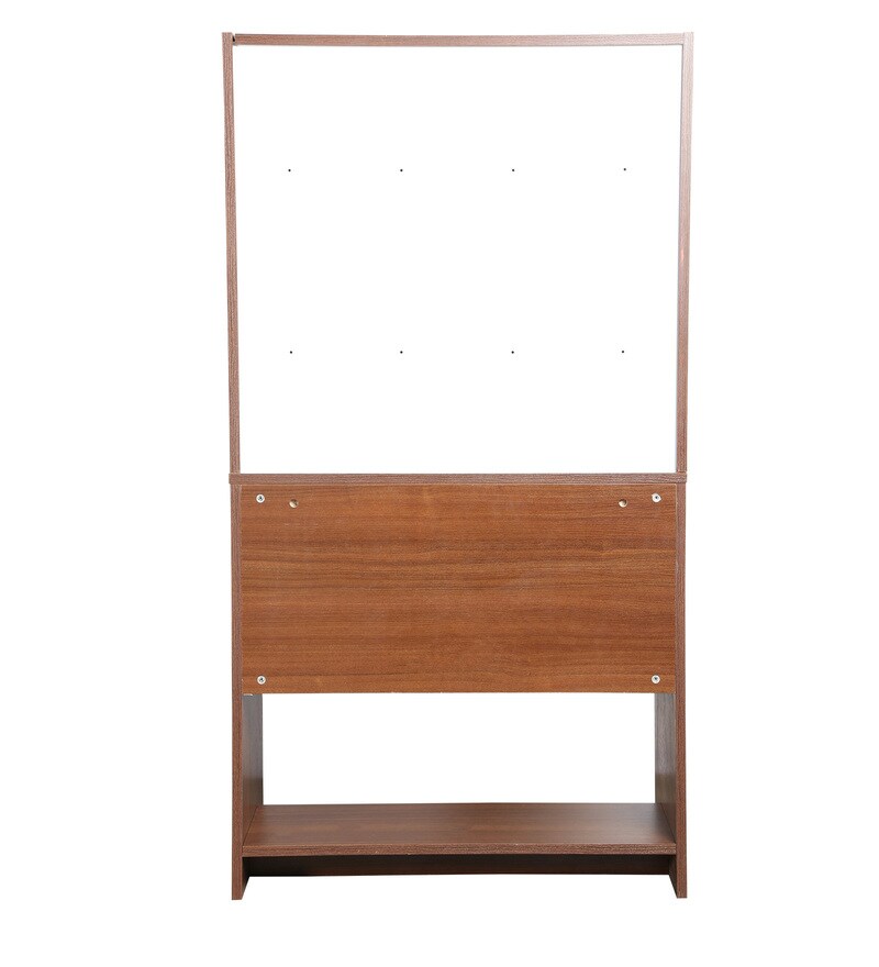 Buy Nozomi Hutch Table In Rigato Walnut Finish By Mintwud Online