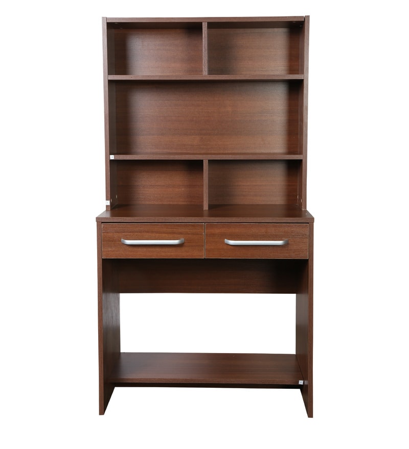 Buy Nozomi Hutch Table In Rigato Walnut Finish By Mintwud Online