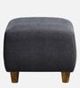 Yolo Fabric Ottoman in Grey Colour