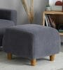 Yolo Fabric Ottoman in Grey Colour