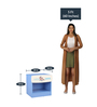 Noah Kids Bedside Table in Blue Colour