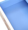 Noah Kids Bedside Table in Blue Colour
