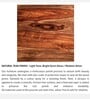 Noah Bedside Table In Natural Teak Finish