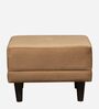 Noah Fabric Ottoman in Smoke Mustard Colour