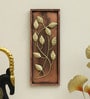 Iron Noah Leaf Multicolour Floral Wall Art