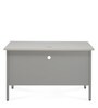 Noah Office Table in Grey Finish