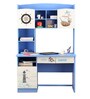 Noah Kids Study Table in Blue & White Colour