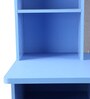 Noah Kids Study Table in Blue & White Colour