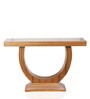 Nobilic Console Table in Teak Colour
