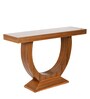 Nobilic Console Table in Teak Colour