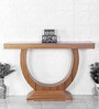 Nobilic Console Table in Teak Colour