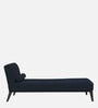 Noce RHS  Fabric Chaise Lounger In Denim Blue Colour