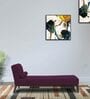 Noce RHS  Fabric Chaise Lounger In Greek Purple Colour