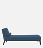 Noce RHS  Fabric Chaise Lounger In Light Blue Colour