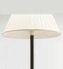 Noel Off White Cotton Club Floor Lamp