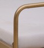 Neolia Metal Queen Size Bed In Gold Colour