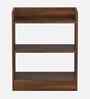 Nohee Bed Side Table In Brown Maple Finish