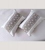 Noir 5 Pc- Quilted Bedcover With 2 Pillow Covers And 2 Cushions