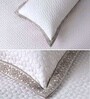 Noir 5 Pc- Quilted Bedcover With 2 Pillow Covers And 2 Cushions