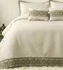 Noir 5 Pc- Quilted Bedcover With 2 Pillow Covers And 2 Cushions