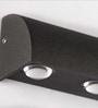 Noir Cascade Sand Black LED Wall Sconce 4W 3000K