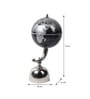 Black Noir Meridian Globe