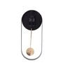 Gold Aluminium Analog Designer Pendulum Pendulum Wall Clock