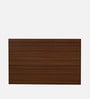 Noir Premier Queen Size Bed in Walnut Finish with Hydraulic Storage
