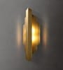Nolan Minimalist Wall Light Gold Plate Design Tri-Color LED Modern Decorative Wall Lamp for Living Room Bedroom