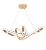 Noleon Rose Gold 3 Colour Led Chandelier Ceiling Light