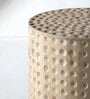 Nomad Solid Wood Side Table In Natural Colour