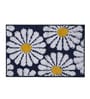 Blue Floral  Non-Slip Bath Mat (40x60 CM)