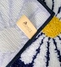 Blue Floral  Non-Slip Bath Mat (40x60 CM)