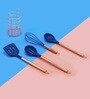 Emiliano Blue Silicone (Set of 5) Spatula