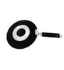 Cal 9.8 Inch Non- Stick Black Aluminium Tawa