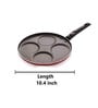 Non Stick Dia 26.5 cm 4 Cavity  Pancake and Uttapam Maker Tawa