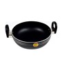 Blade Non- Stick Black Aluminium Kadhai with Lid