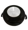 Clive Non- Stick Black & Silver Aluminium Kadhai with Lid