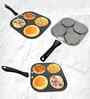 Non Stick Mini Uttapam Pan with Washing Brush