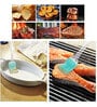 Set of 2 Silicon Spatula and Brush