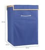 20 Ltr Fabric Laundry Basket In Blue