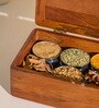 Noor Masala Box Wooden Spice Box