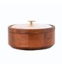 Noor Roti Box Wooden Casserole Chapati Box With Lid